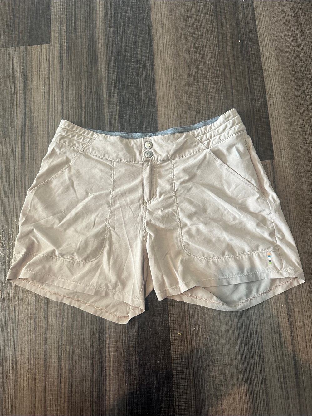 Smartwool Women's Light Beige Outdoor Stretch Shorts